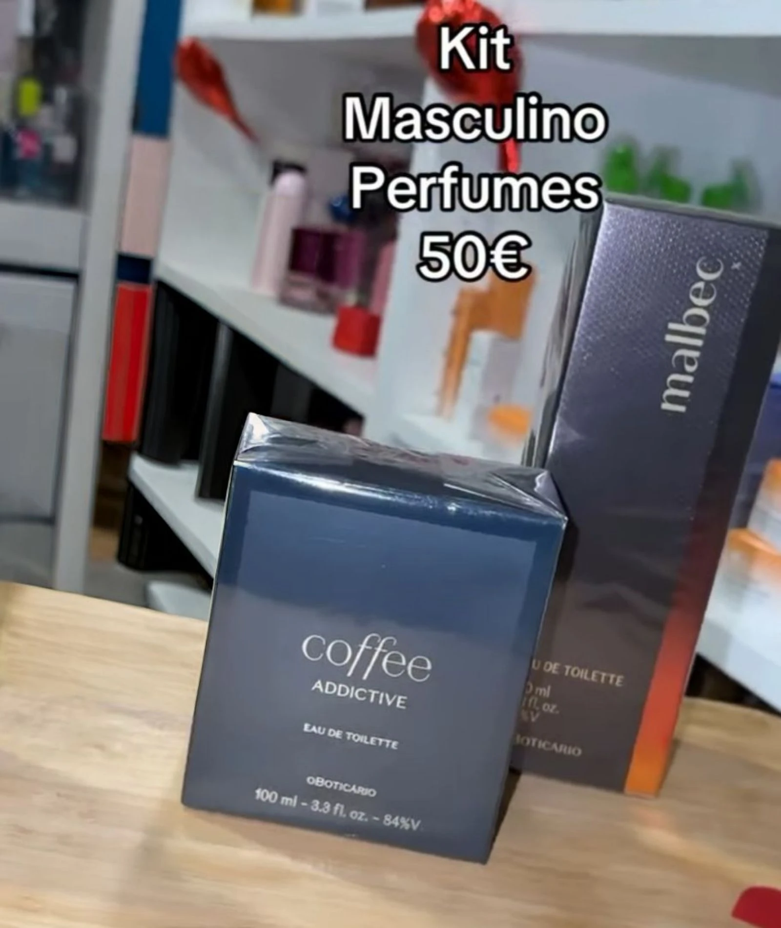 Conjunto Boticário 